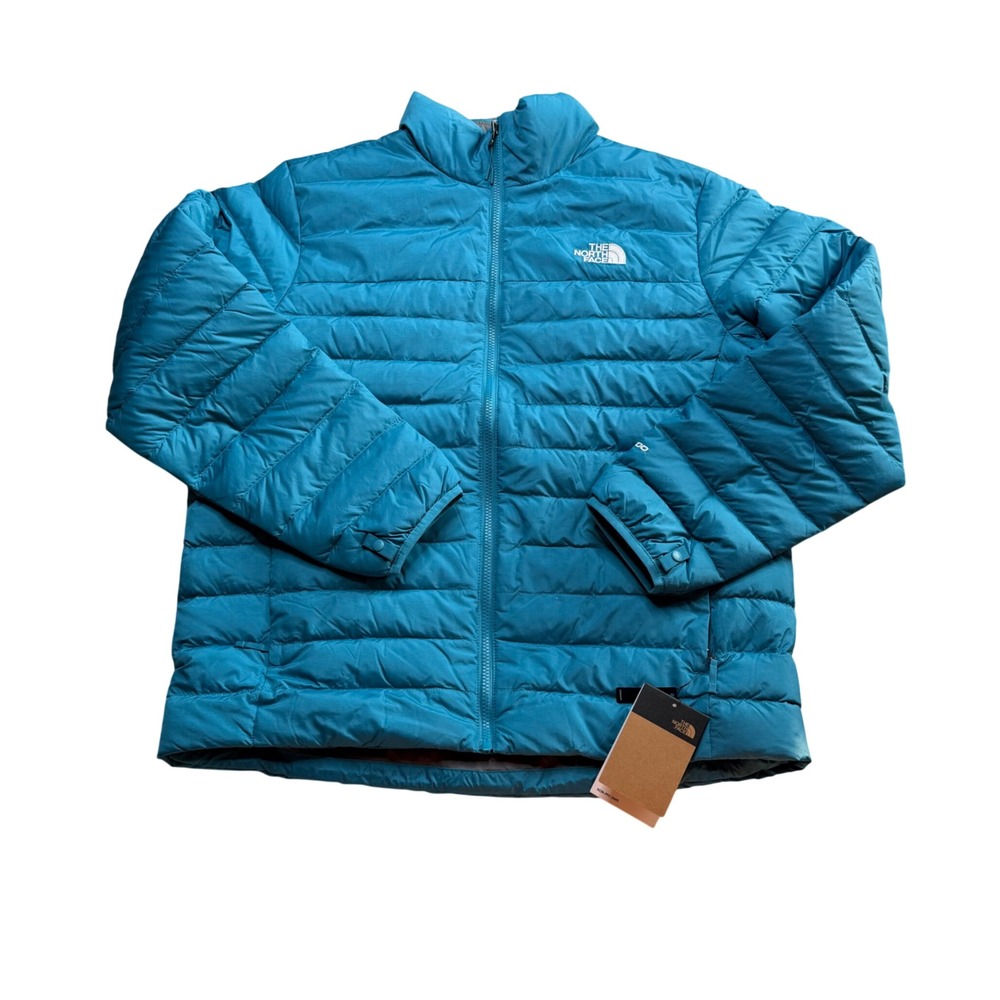 THE NORTH FACE Minoqua Down Jacket Digital Steel Blue Men's Large NEW